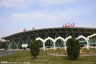 喀什机场地图,喀什机场交通地图,喀什机场位置